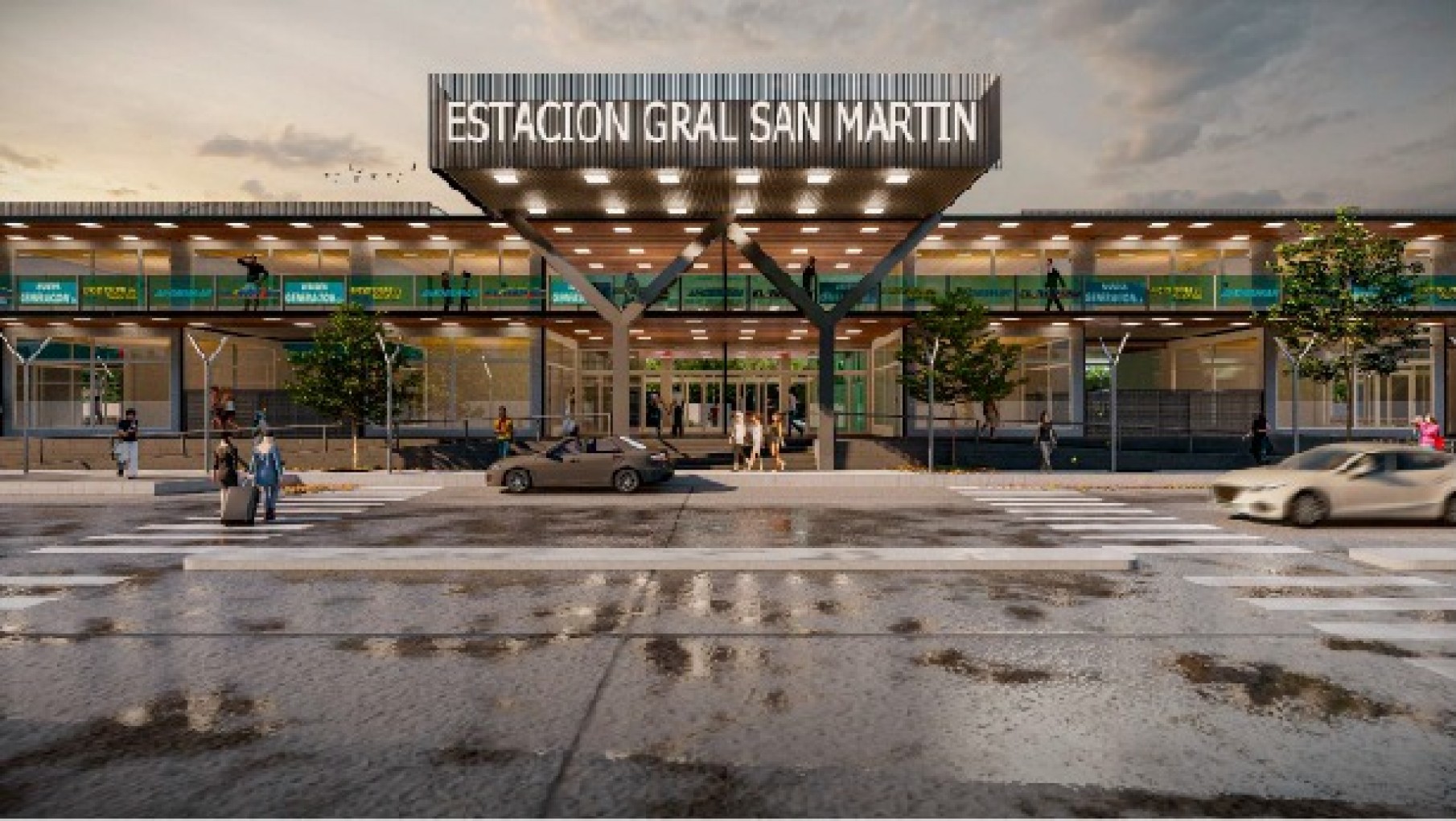 Conocé qué constructora mendocina se hará cargo de la obra de la Terminal de San Martín