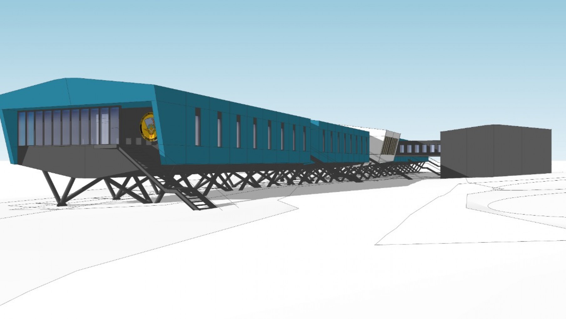 Moderna y autosustentable: así será la casa que se construirá en la Base Antártica Argentina