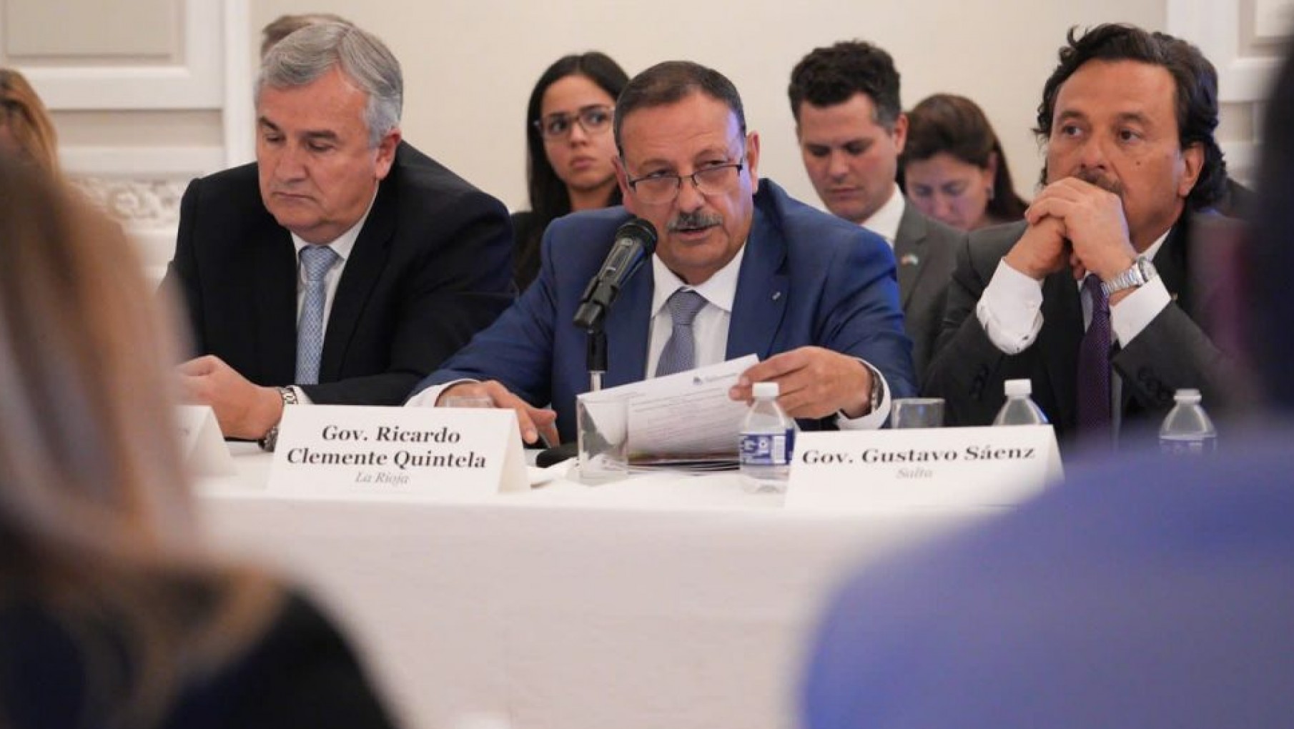 El gobernador riojano salió a defender la Ley de litio con una fuerte frase contra los empresarios