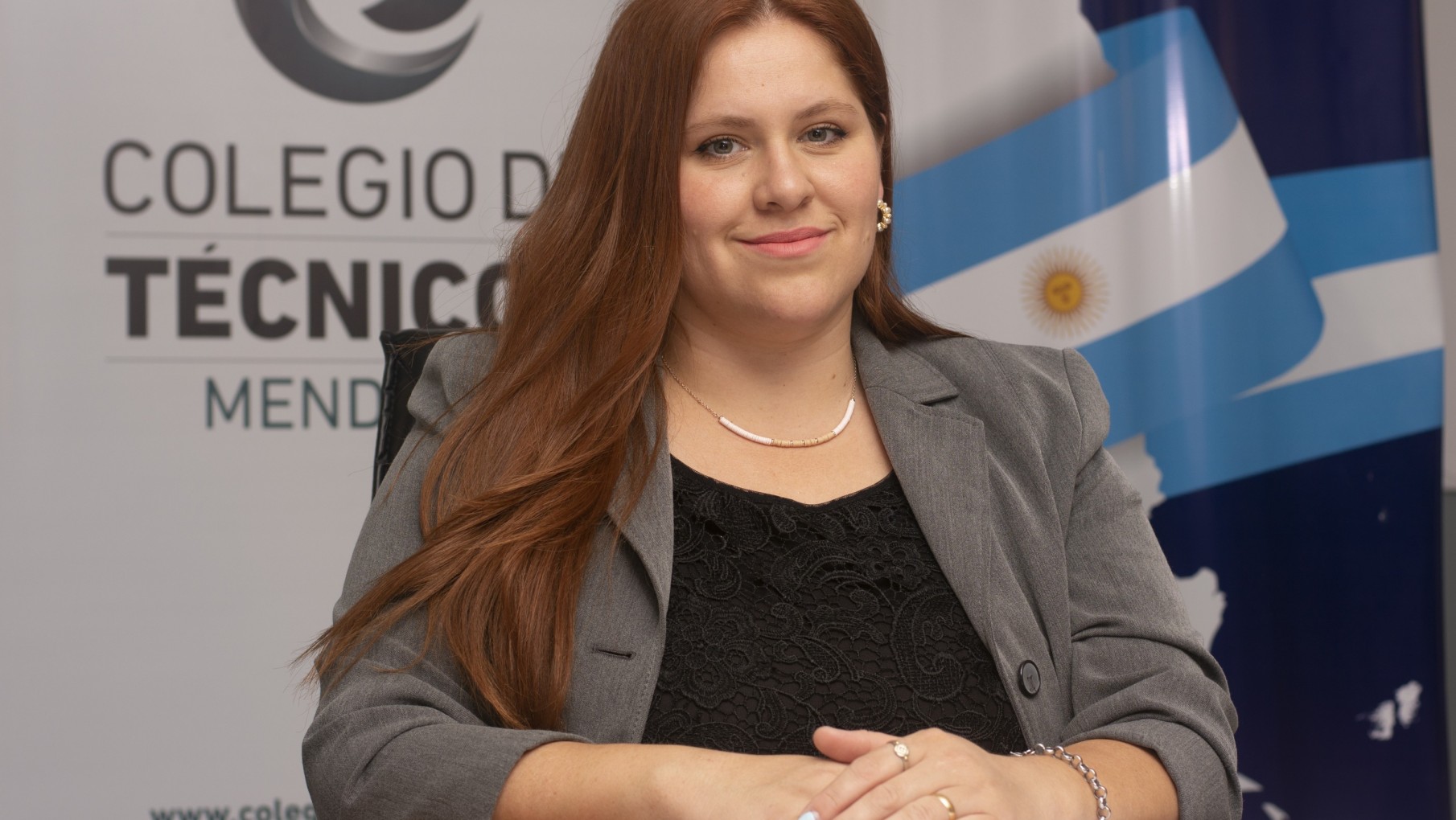 Florencia Calderón se convierte en la primera mujer que preside el Colegio de Técnicos de Mendoza