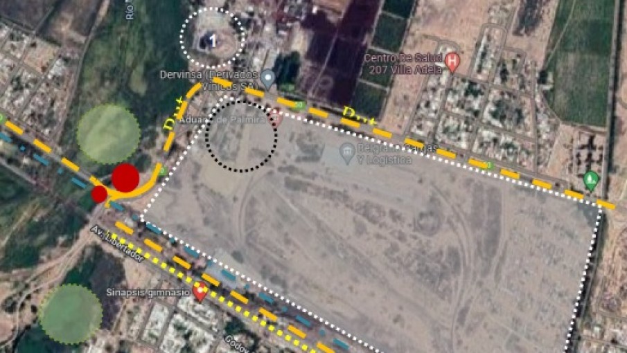 Licitarán la remodelación de la zona de ingreso a la Ciudad de Palmira 