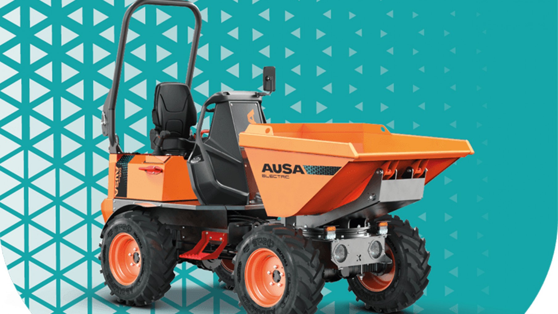 Este dumper eléctrico puede recargar su batería en menos de 3 horas