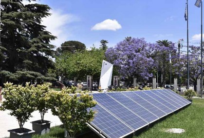 Godoy Cruz cuenta con 1364 paneles fotovoltaicos en total y 54 termotanques solares
