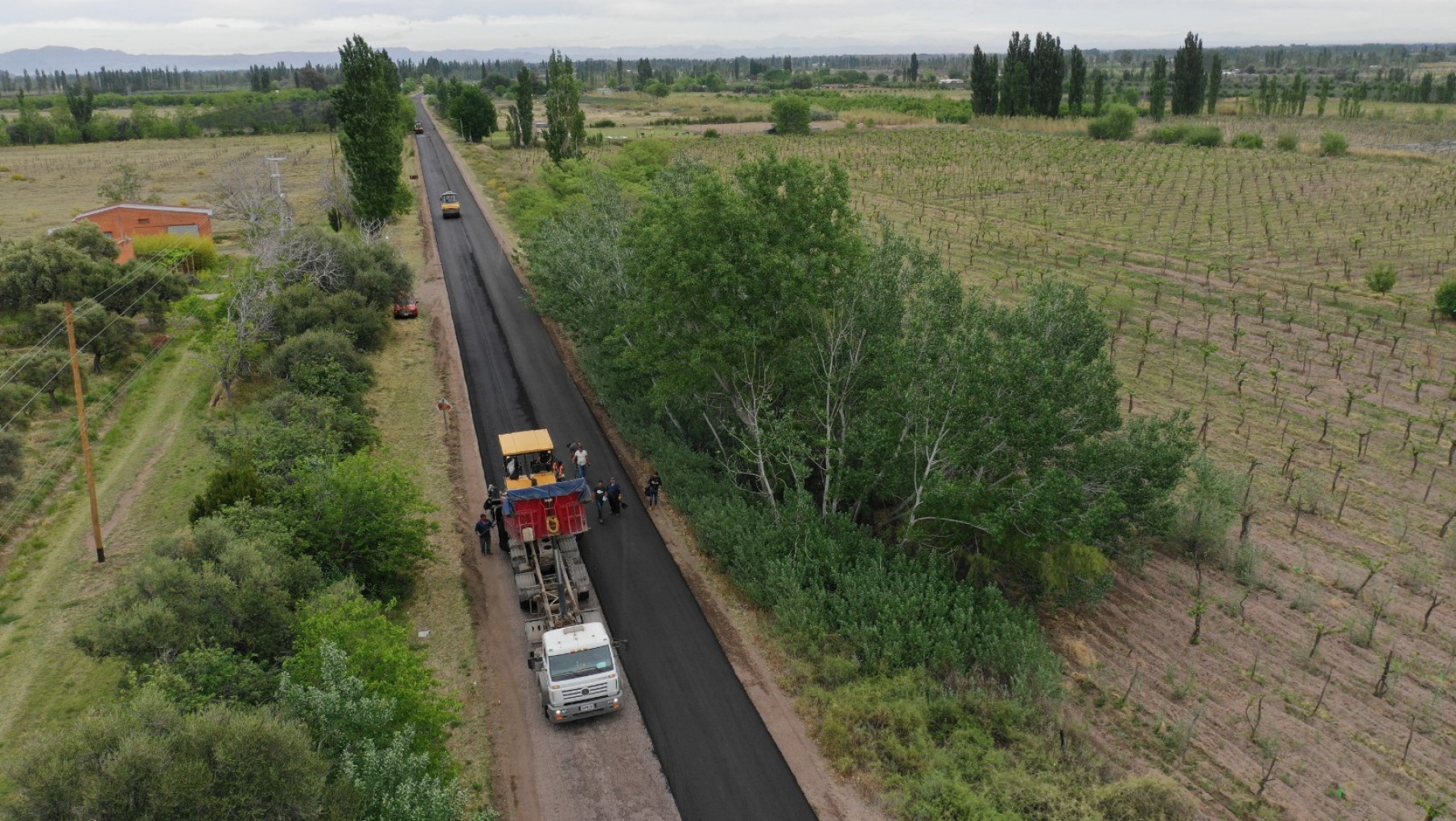 Inversión millonaria en rutas y caminos para San Rafael