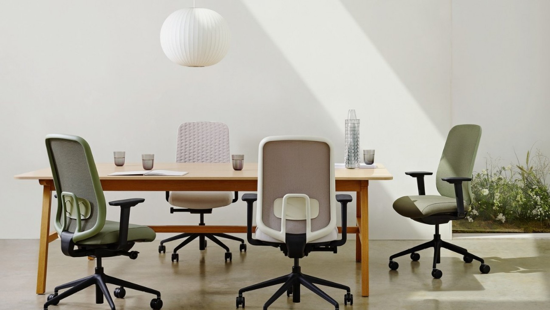 La silla sostenible: hecha con un 70,6% de materiales reciclados