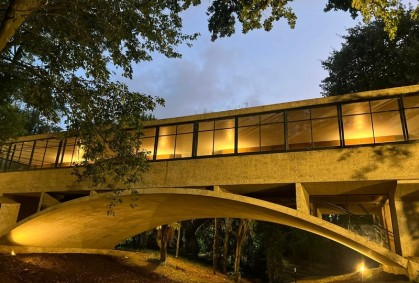 Casa del Puente: reinauguran la emblemática obra de Amancio Williams y Delfina Gálvez Bunge