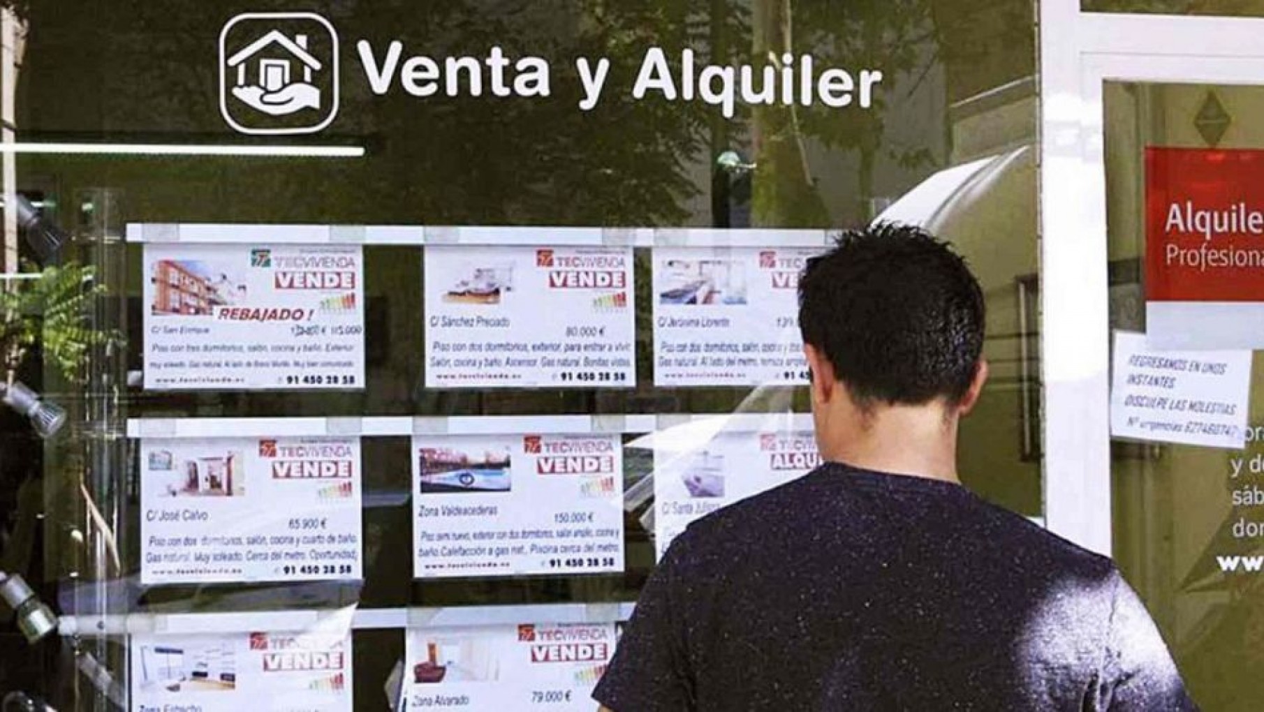 El precio de venta de inmuebles registra el primer dato positivo desde 2019