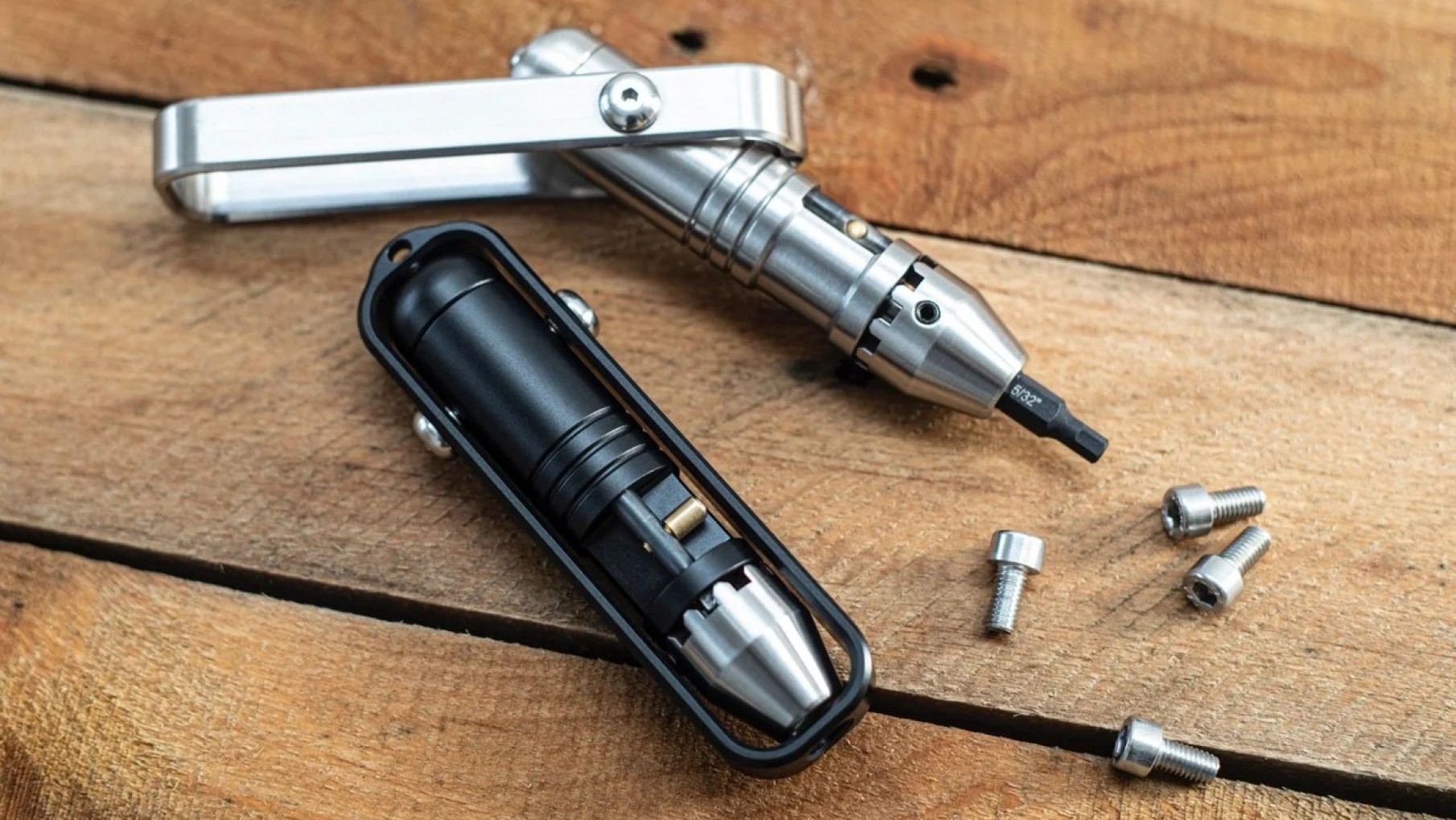 Conocé el destornillador de bolsillo más eficiente y transportable del mundo