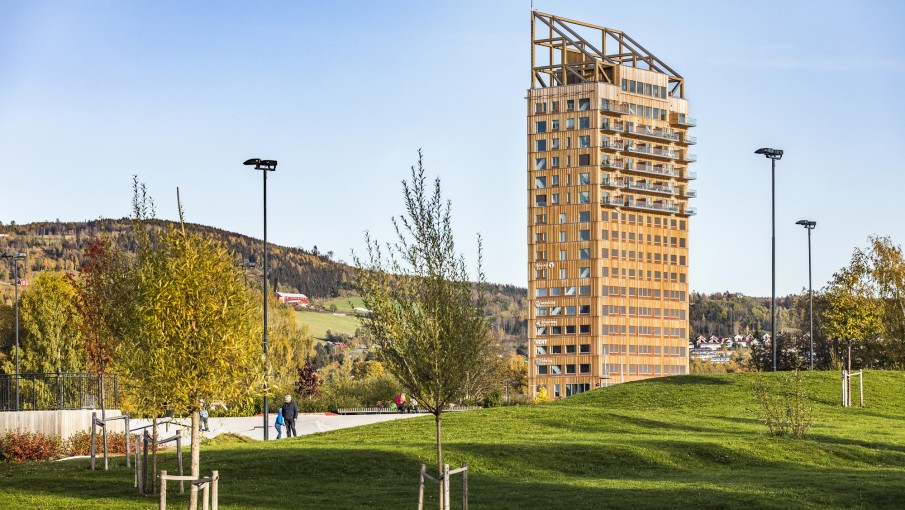 Conocé el edificio de madera más alto del mundo 