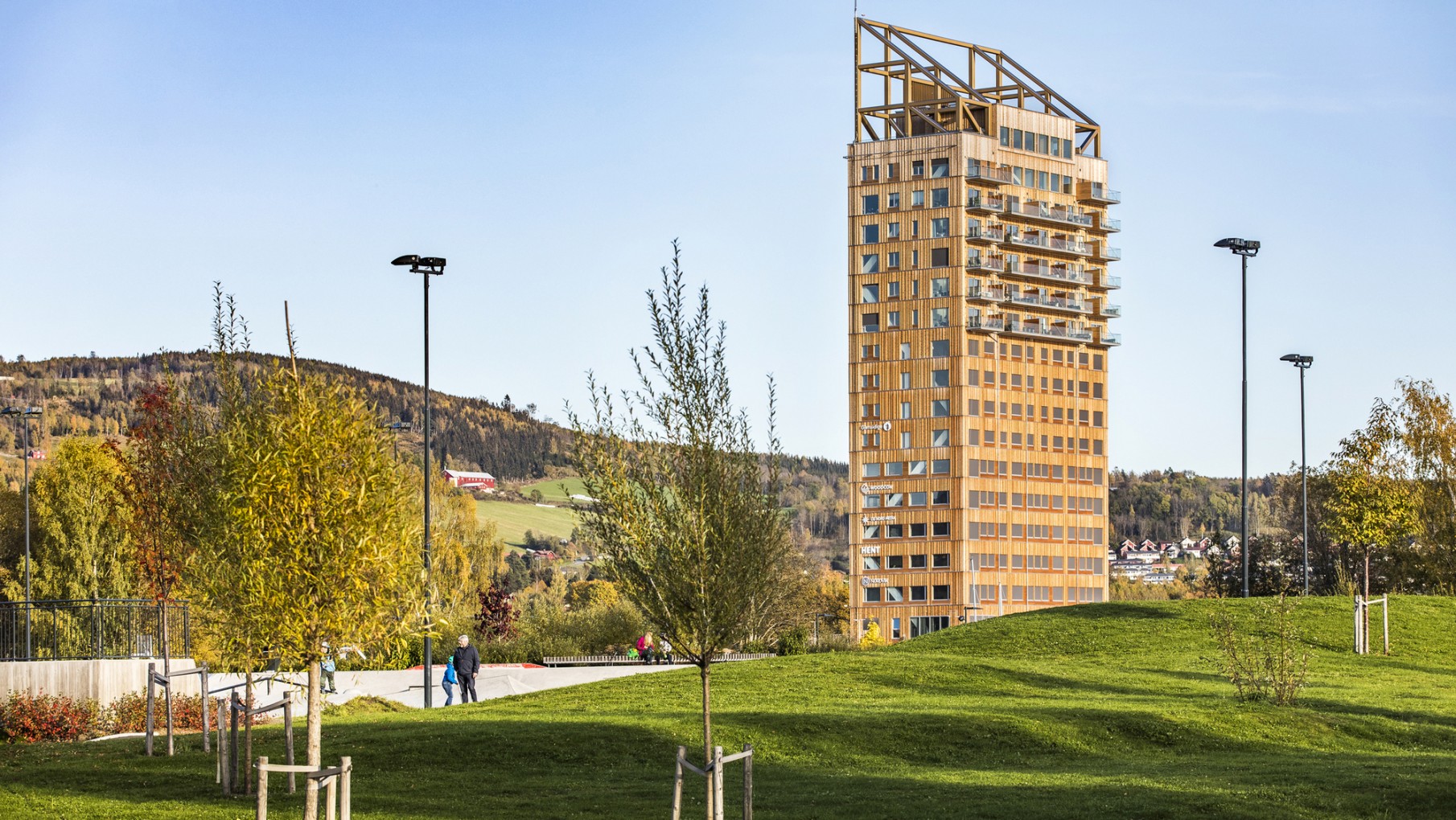 Conocé el edificio de madera más alto del mundo