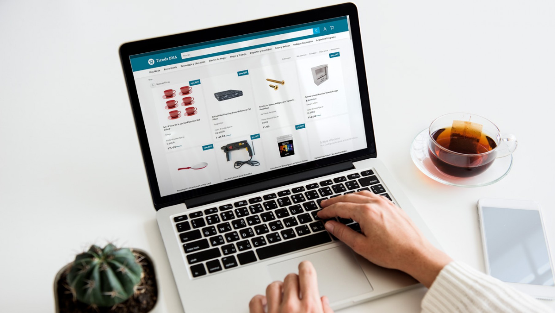 Productos de la construcción se podrán comprar en la tienda del Banco Nación