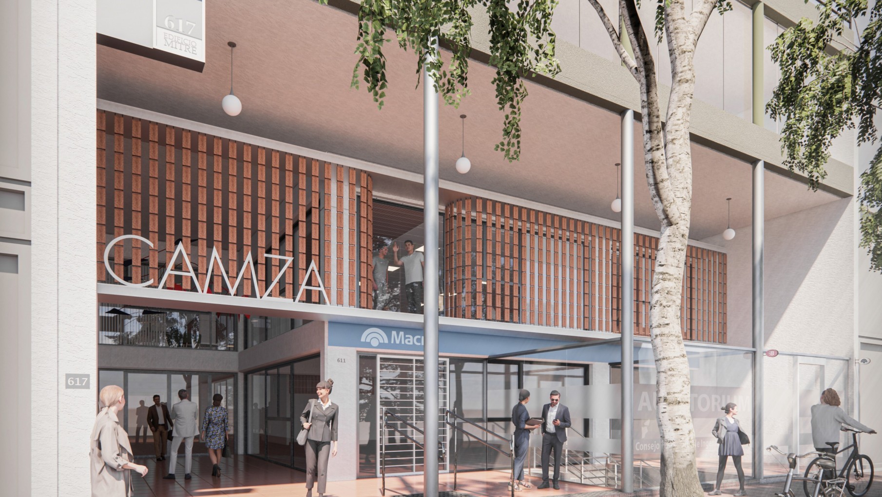 Conocé la propuesta ganadora para la refuncionalización de las oficinas del Colegio de Arquitectos