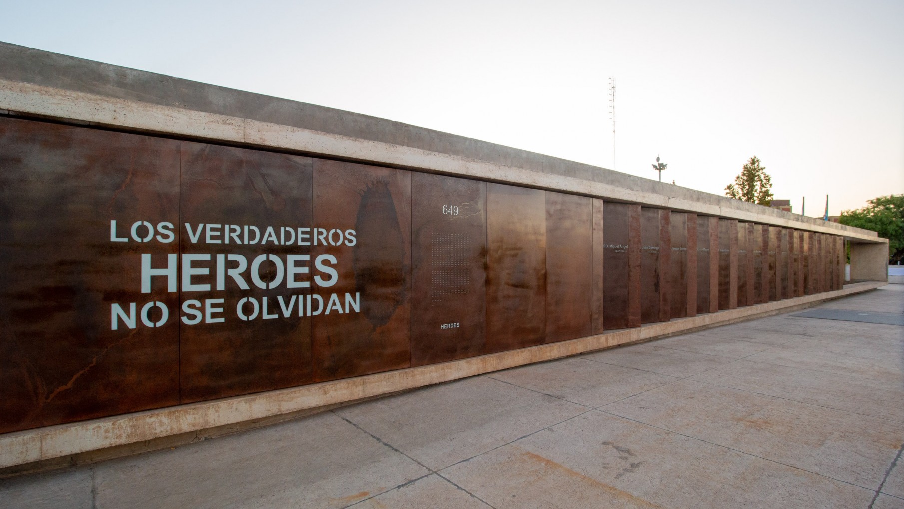 Mirá como quedó el nuevo Memorial Malvinas Argentinas en el Parque Central
