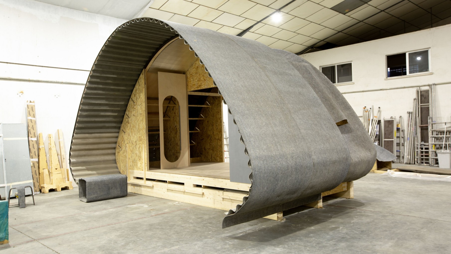 Conocé la casa que desarrolló una cementera internacional para dar una solución habitacional a poblaciones vulnerables