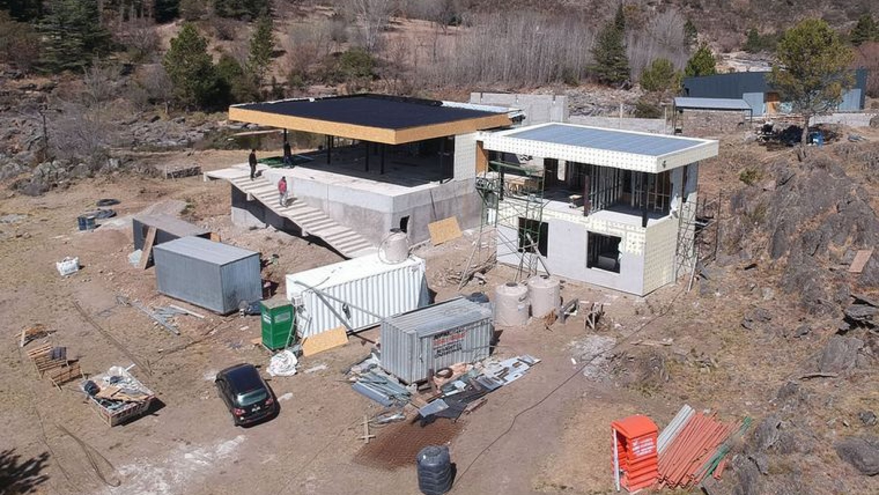 Steel Framing: Ayuda al ahorro en los gastos indirectos, como el alquiler de garitas o baños químicos para la obra