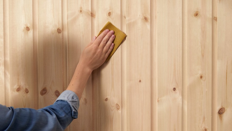 Paredes decoradas con machimbre, tendencia low cost que hace la diferencia