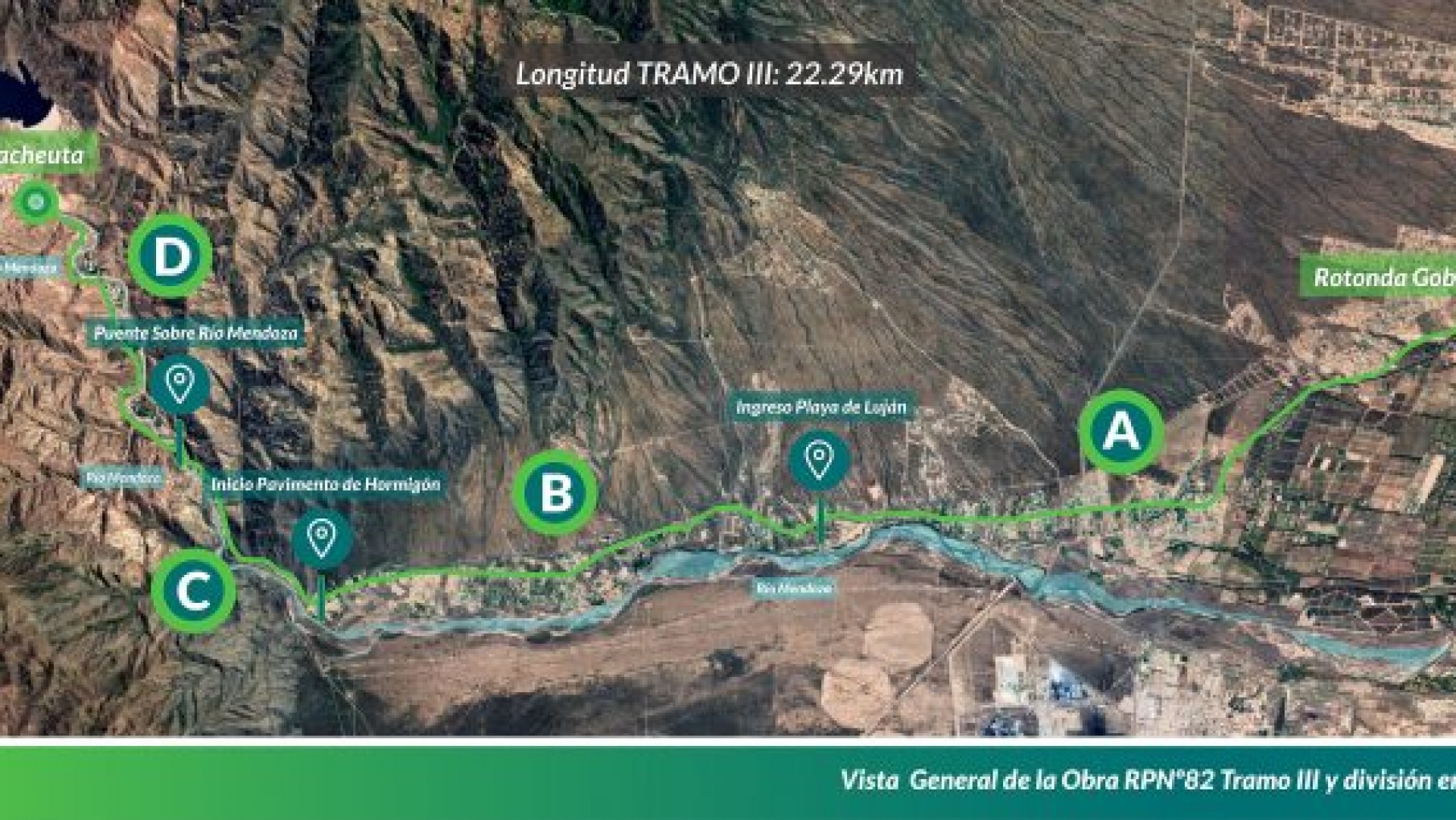 Conocé las empresas que están interesadas en construir el último tramo de la Ruta Provincial 82