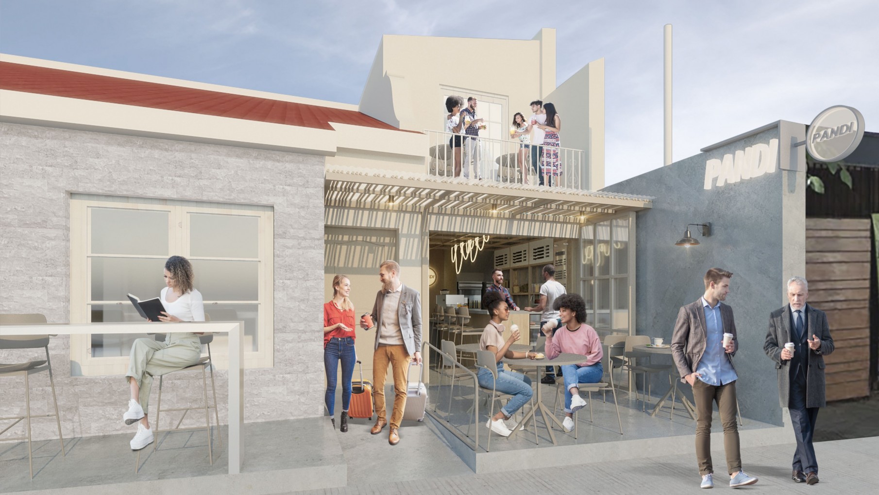 Llega un café con mucha personalidad y arquitectura al centro mendocino