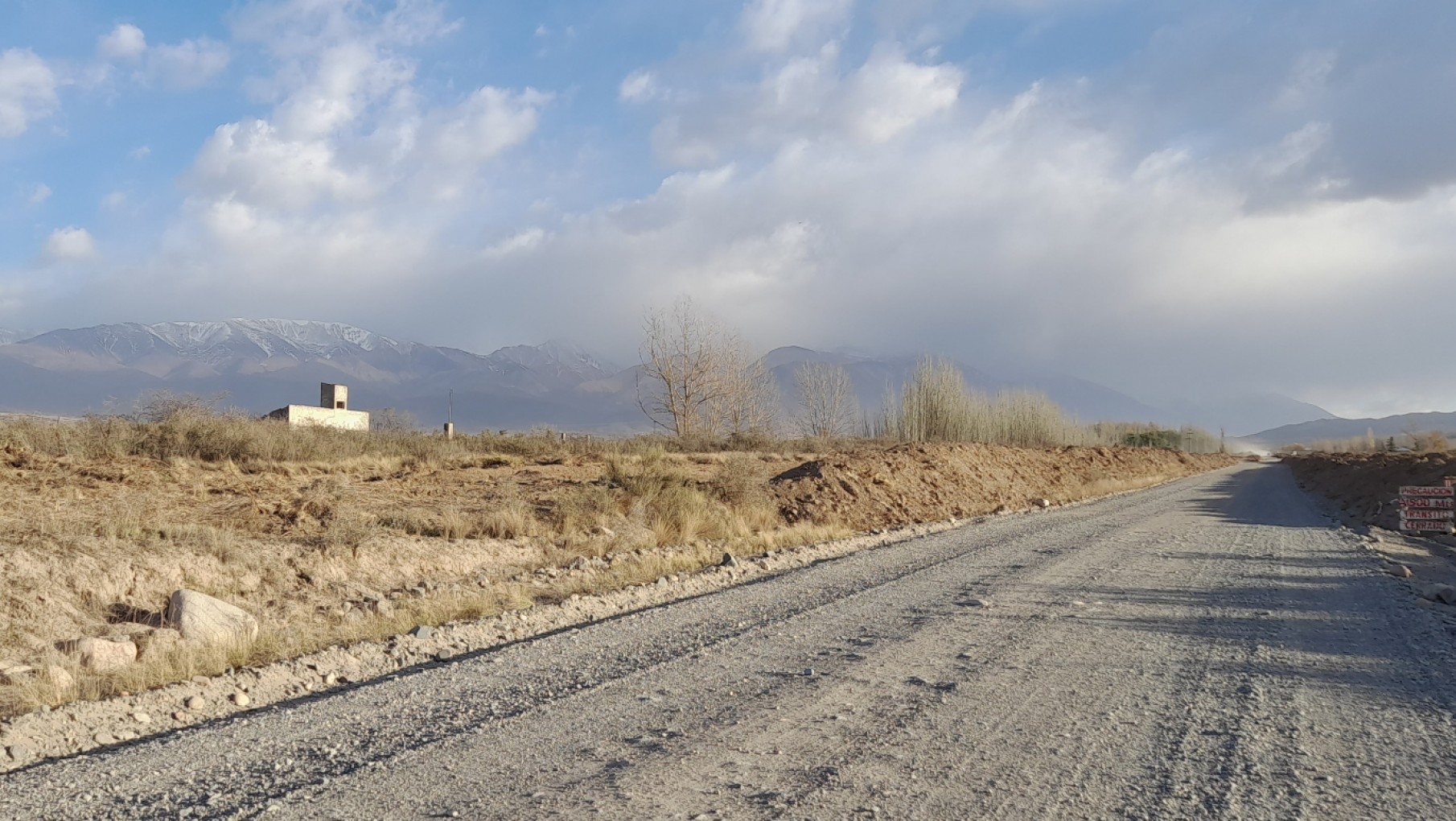 Llegaría el asfalto a uno de los caminos turísticos más lindos de Mendoza