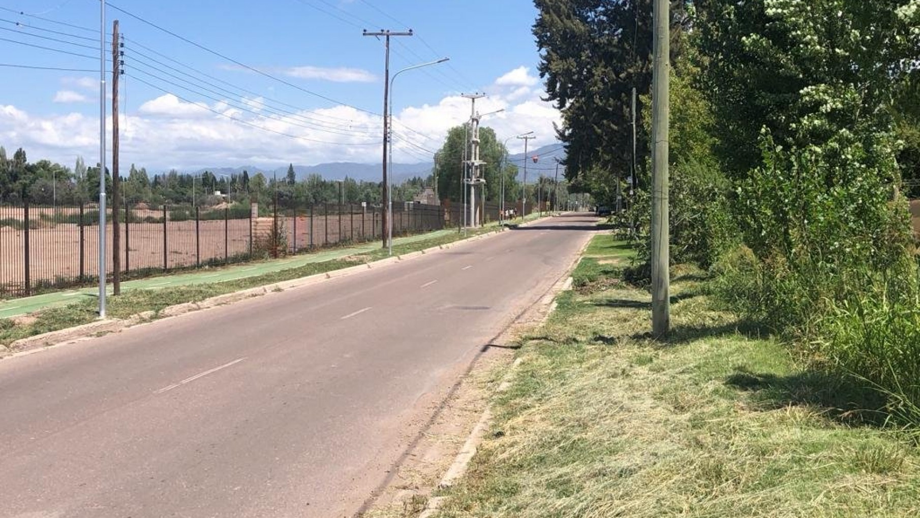 Abrirán una importante calle de Chacras de Coria hacia la avenida San Martín