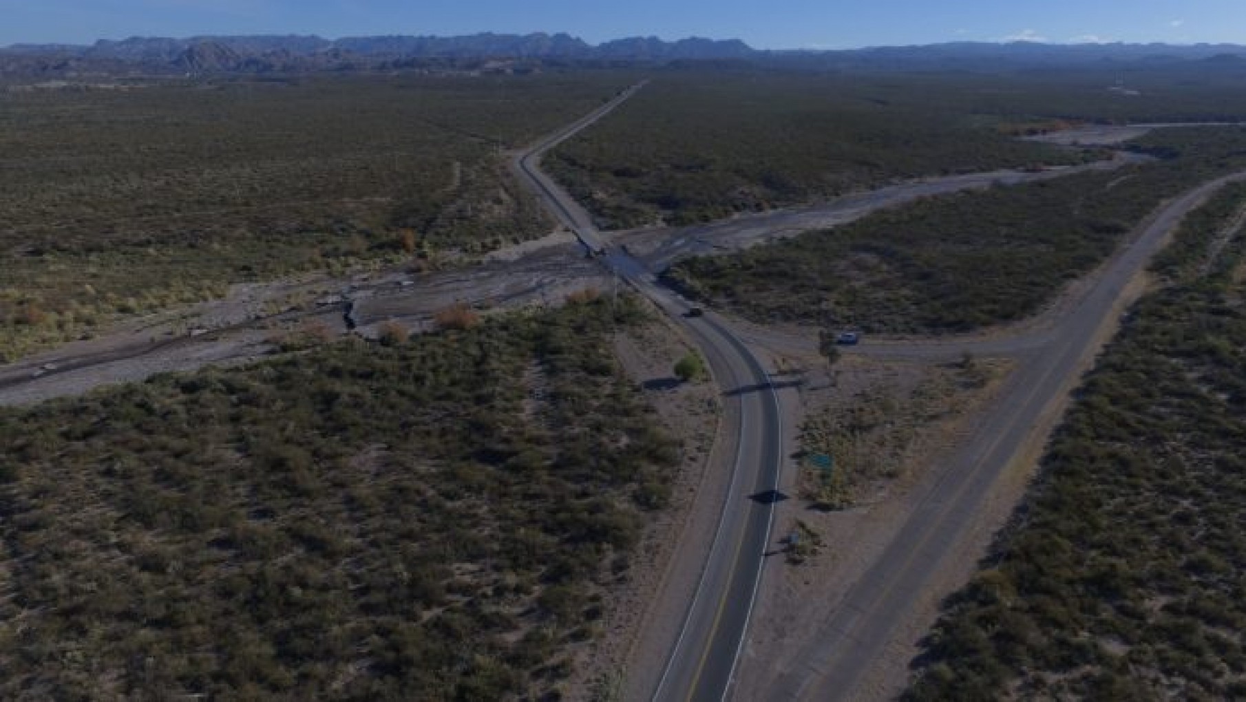 Anuncian la finalización de las obras viales en Los Reyunos y El Tigre