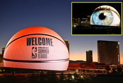 La esfera gigante y nuevo estadio que es una sensación en Las Vegas