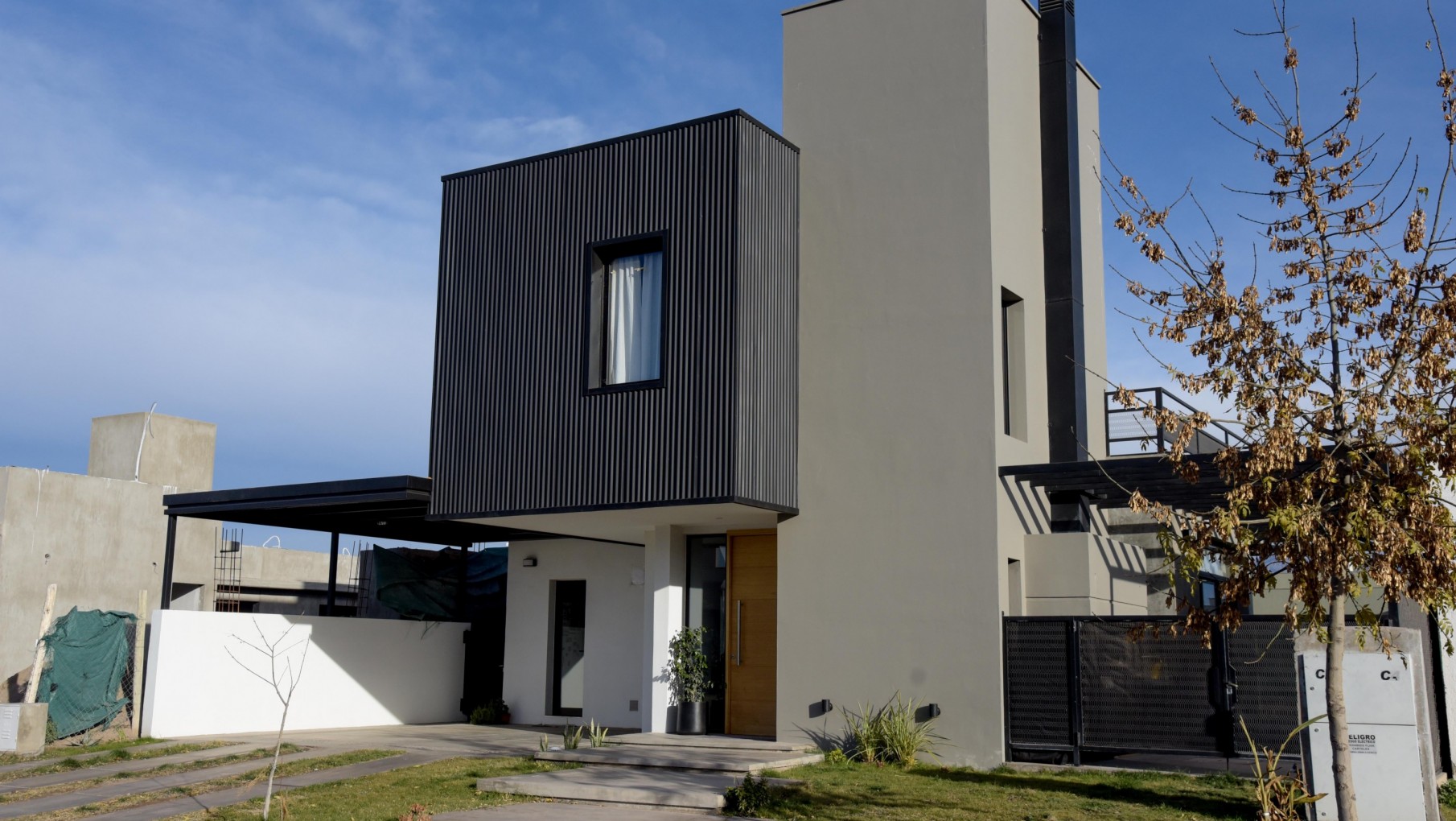 Un proyecto que está pensado desde el uso del material como protagonista