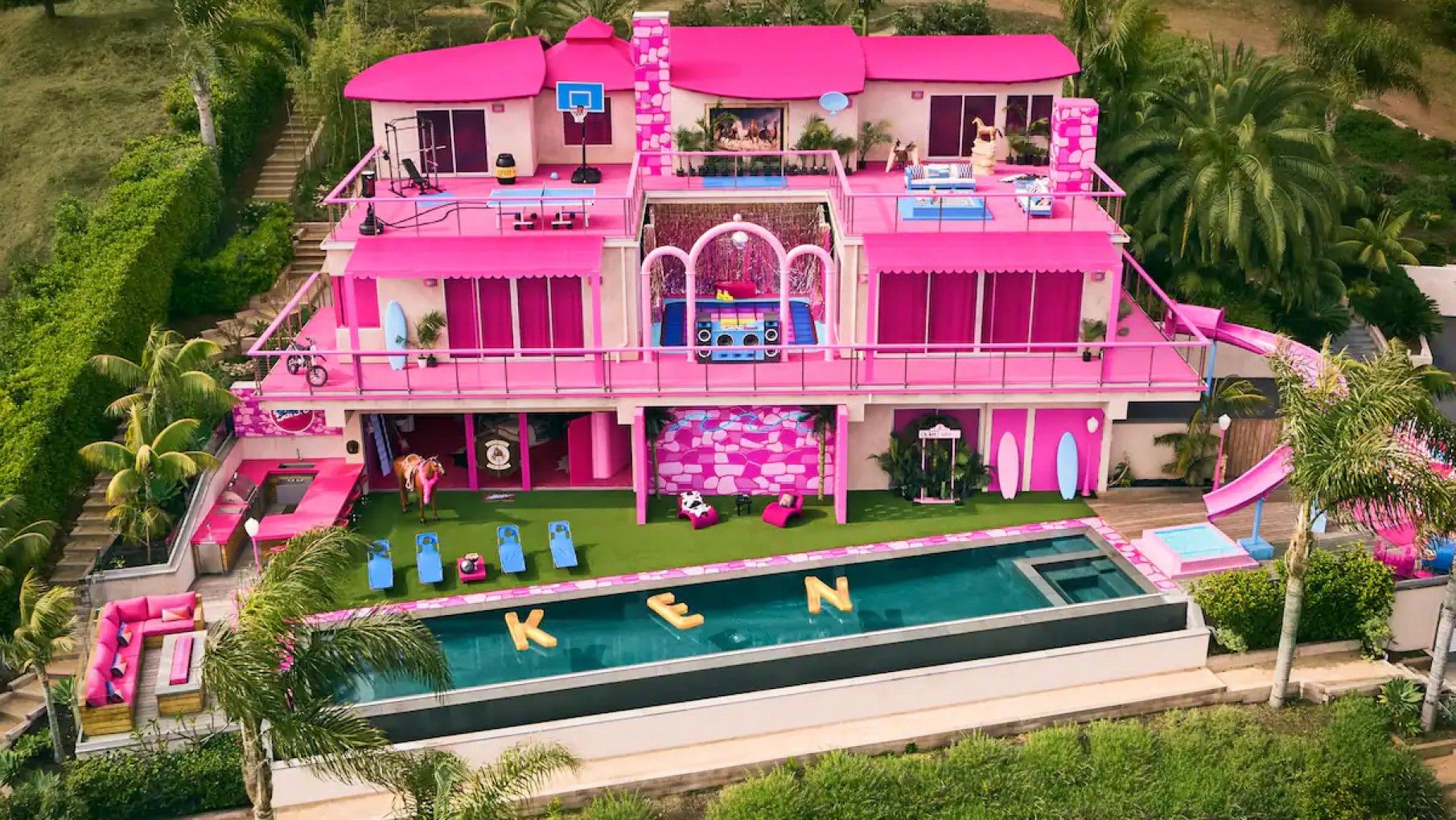 Airbnb pone en alquiler la casa de Barbie y Ken en Malibú