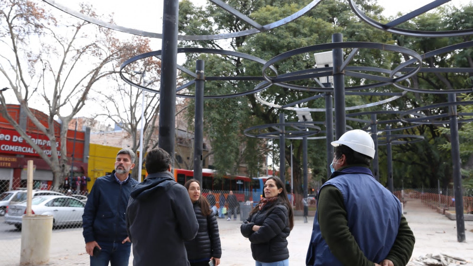 Con una inversión de más de $100 millones avanza la renovación del Portal Alameda