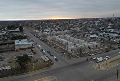 Nuevos hogares para familias alvearenses