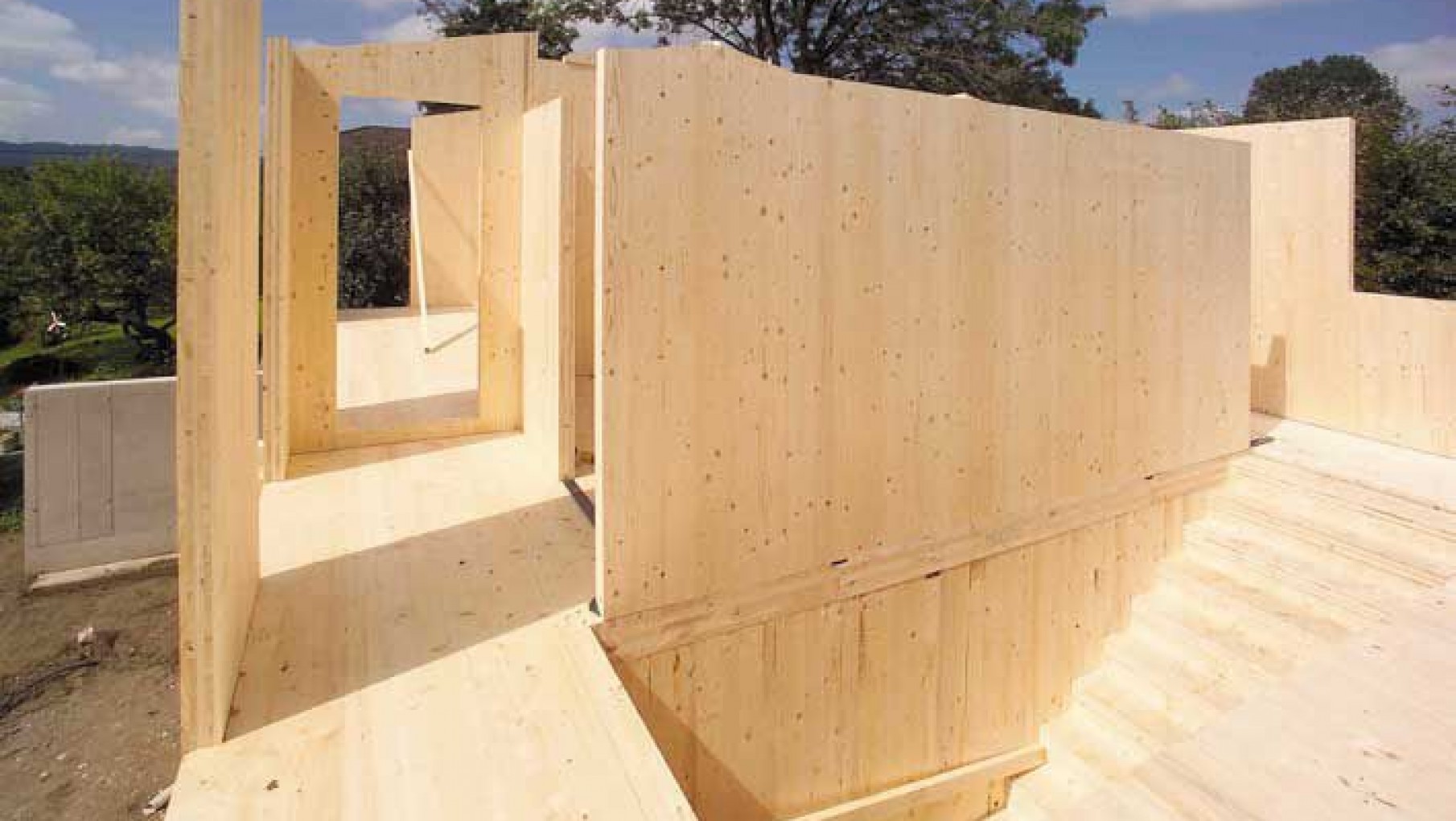 Empresa nacional desarrolló los primeros paneles contralaminados de Argentina