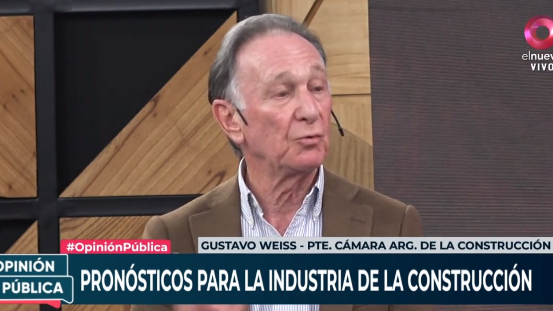 Gustavo Weiss respondió a los agravios de Javier Milei