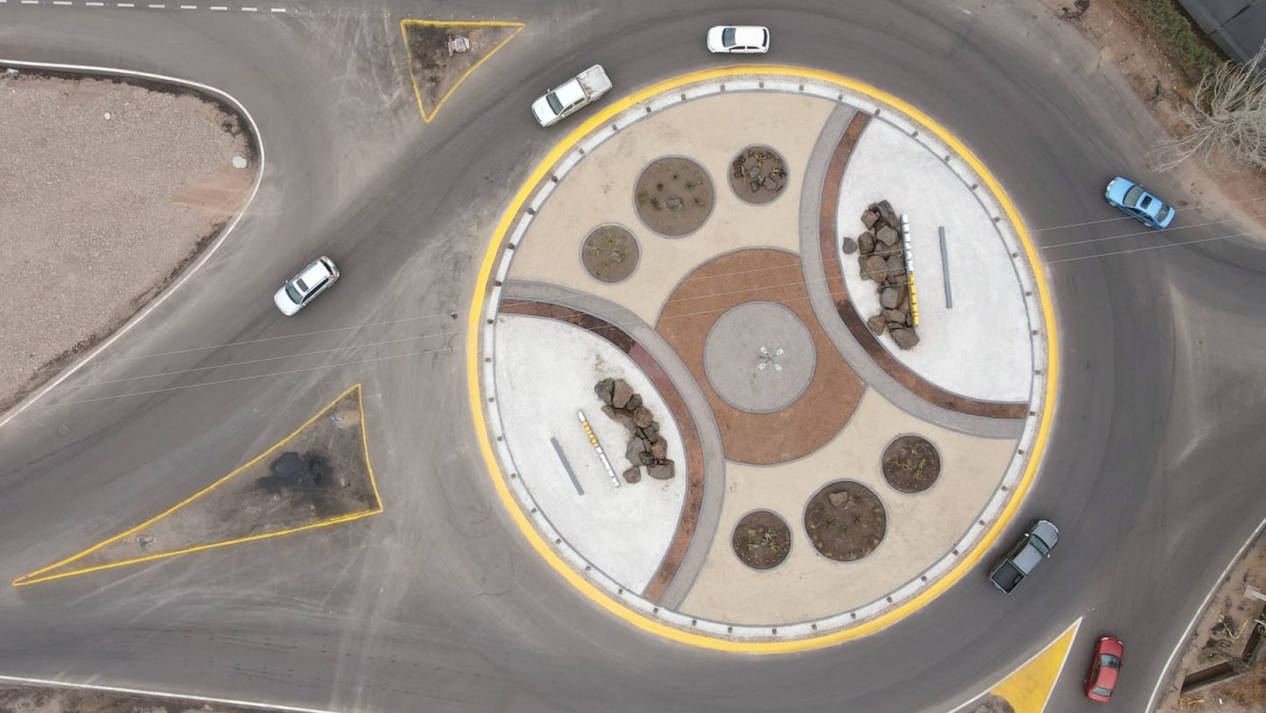 Así de renovado quedó uno de los principales accesos a Luján