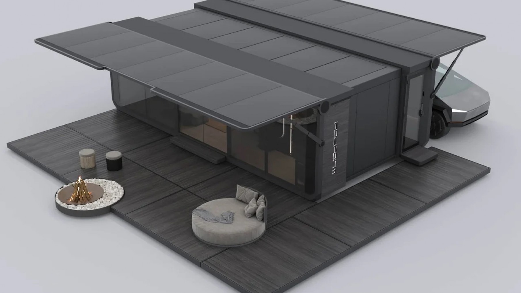 Conocé la Tiny House que se expande hasta tres veces su tamaño