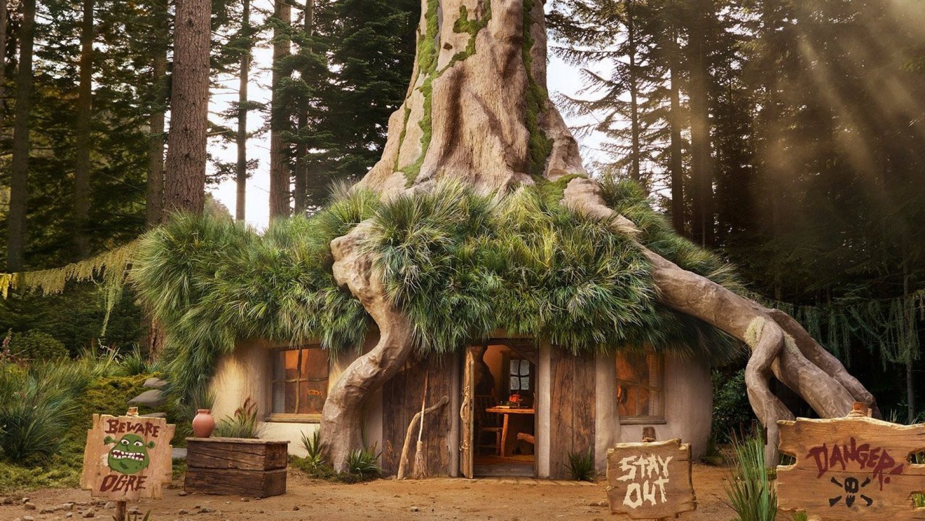 La casa de Shrek existe y se puede alquilar por Airbnb