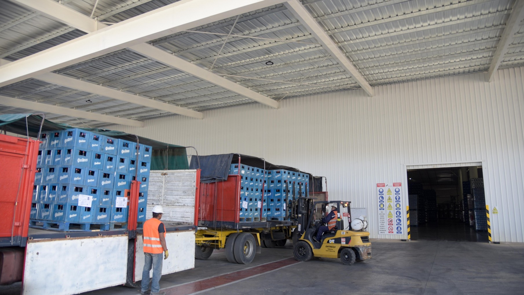 Logística: Andreu construyó la base de operaciones sustentable más importante de la región