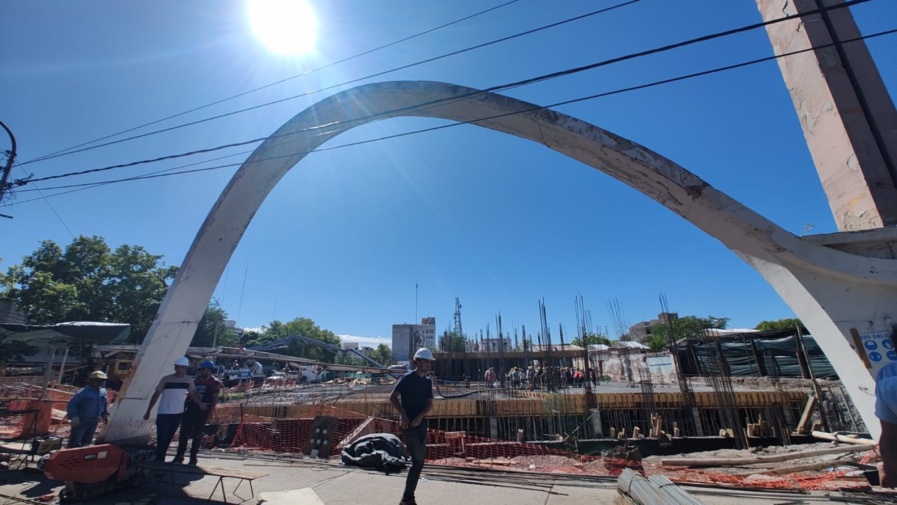 Avanza la megaobra de la Vieja Terminal de San Rafael