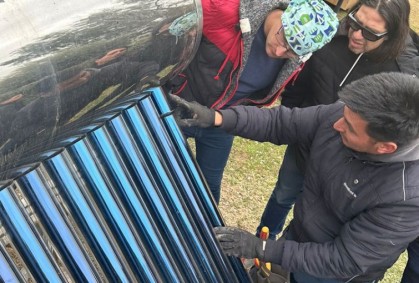 Solhé y la Municipalidad de Mendoza capacitan para instalar termotanques solares 