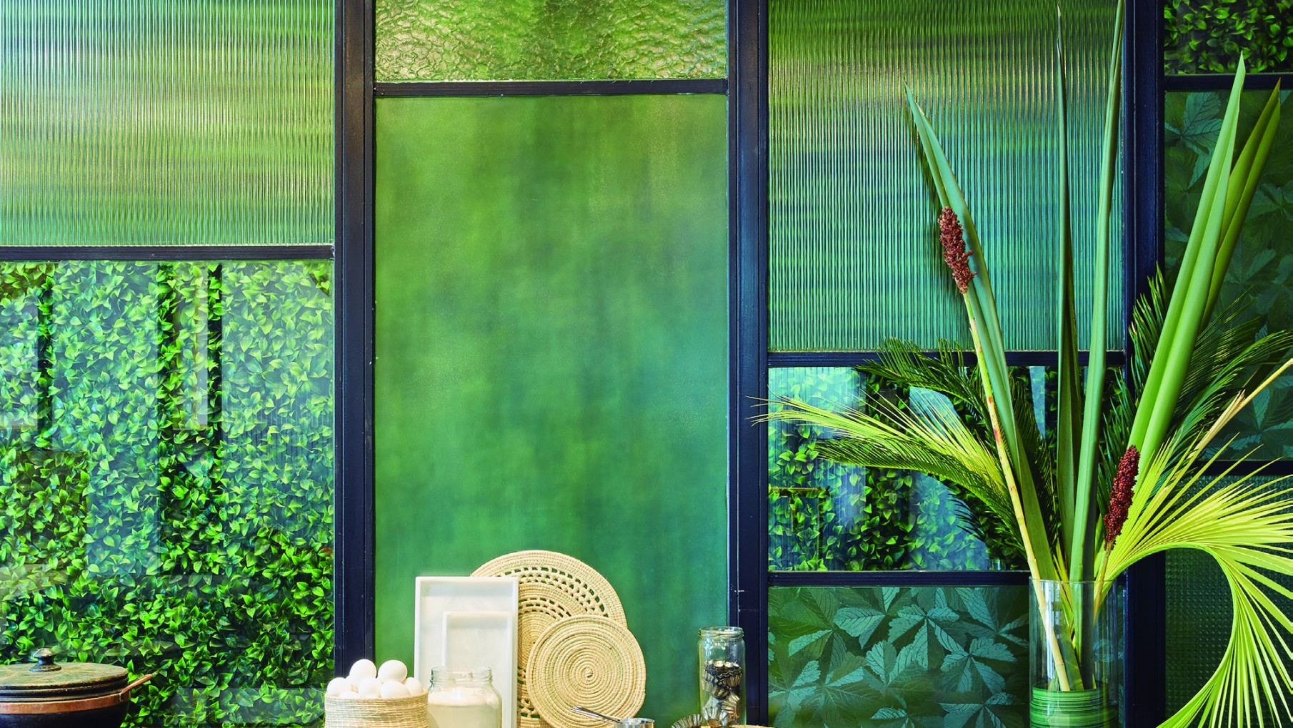 La era de los vidrios texturados