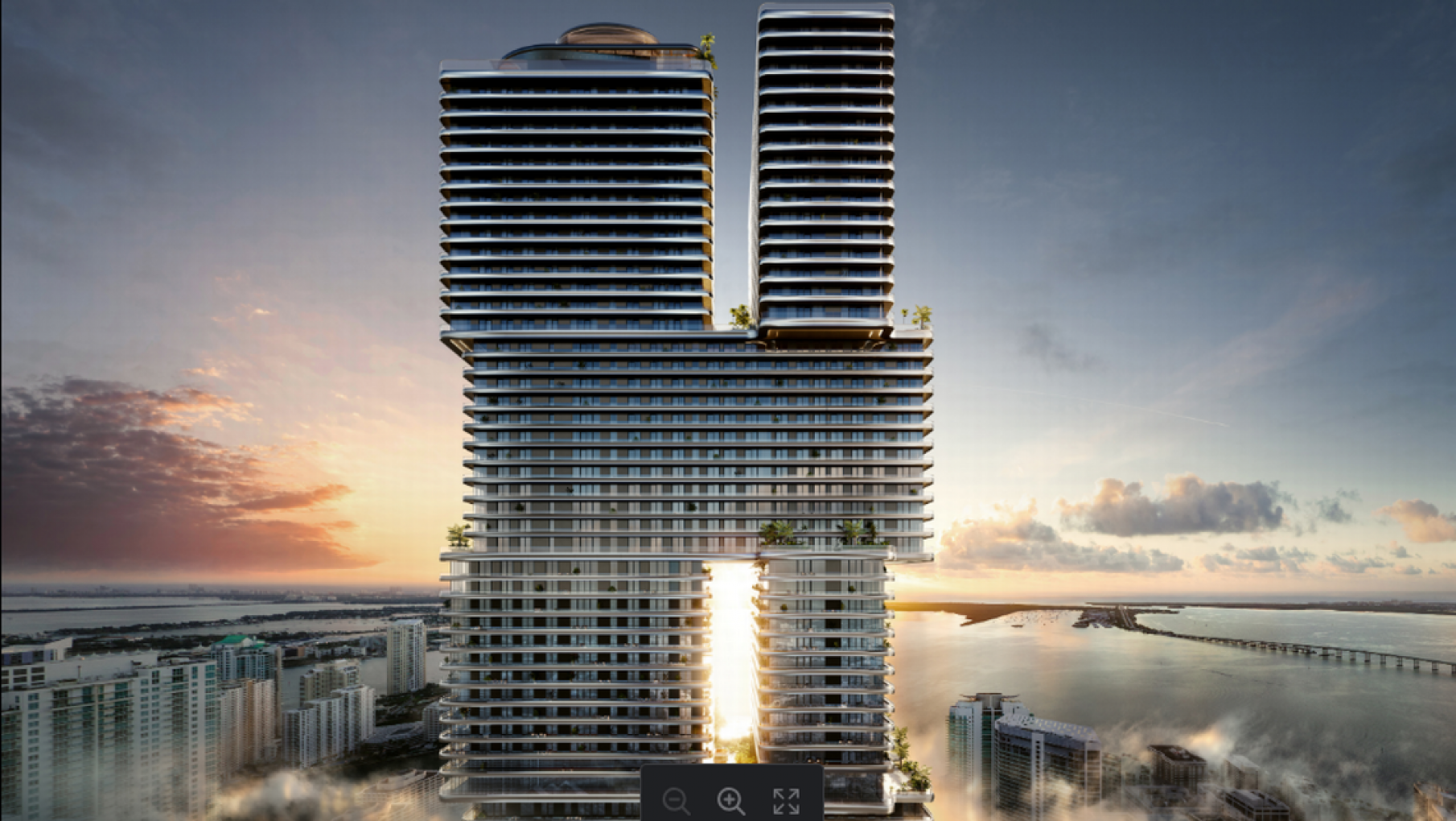 Descubre cómo será el edificio de lujo de Mercedes-Benz en Miami