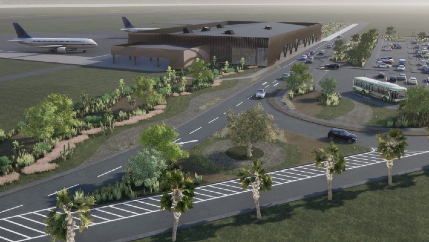 Así será el nuevo aeropuerto de Viña del Mar, en Valparaíso