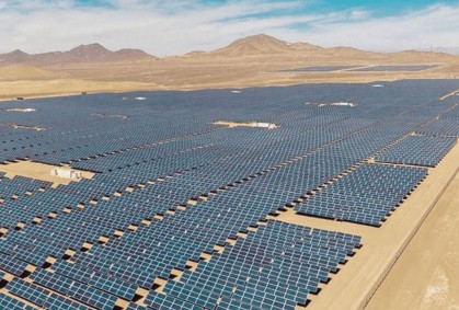 Parque solar para estaciones de servicio