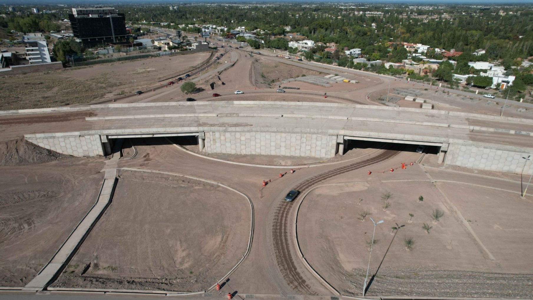 Avanza la remodelación de la nueva Panamericana-Ruta Provincial 82