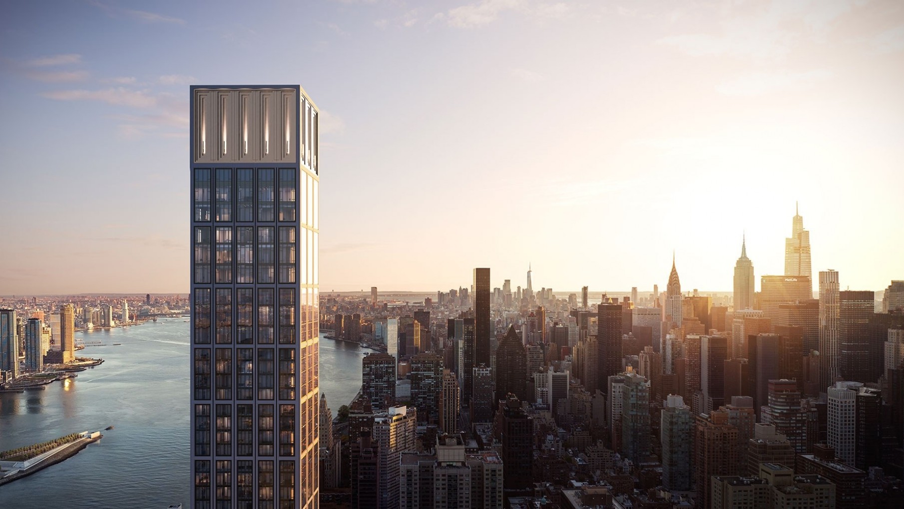 Así es el nuevo edificio que brilla en Nueva York